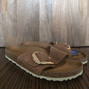 Birkenstock Madrid Big Buckle - Oiled Leather EU 41; US 10-10.5